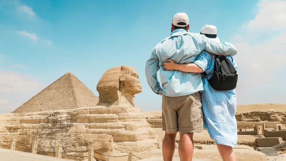 Хургада: обзорная экскурсия по Каиру и Гизе на минивэне с обедом-барбекю