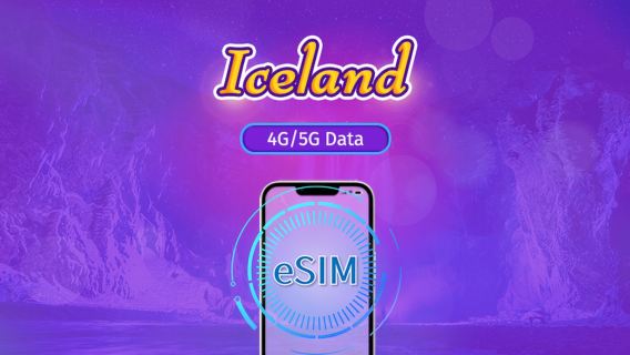 Iceland | 5G/4G eSIM | Total Package | 24H Billing | 7-30 days | QR code