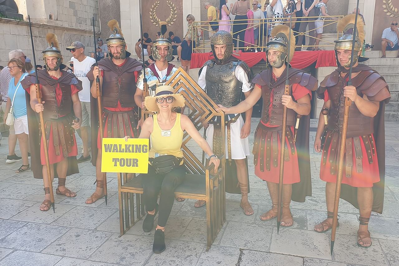 Private History Split Walking Tour in English