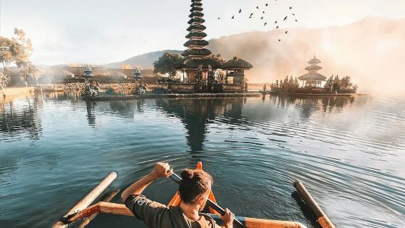 Encanto del norte: lago Bratan, puerta de Handara, cascada y columpio - Opción de grupo privado o compartido