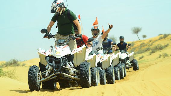 Quad safari in Ras Al Khaimah with optional dinner at the camp