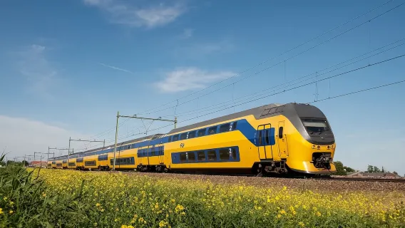 Amsterdam: biglietto del treno NS sola andata per l'Aeroporto di Amsterdam-Schiphol e la stazione centrale di Amsterdam [Acquista e parti subito/Risparmia tempo e comodità]