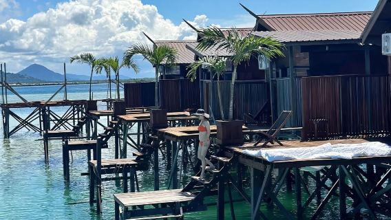 馬來西亞仙本那自由潛水浮潛2-4天【仙本那珊瑚海水屋|陽台直達海灘+浮潛+船班接駁+網床打卡+三餐