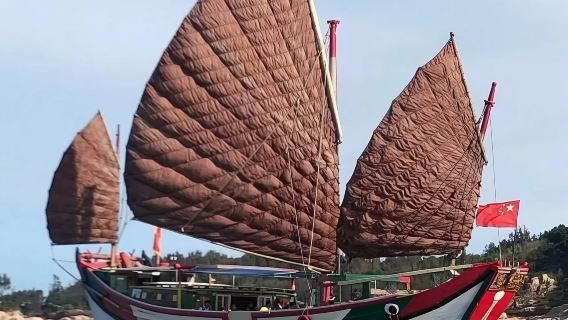 福建漳州東山島趕海體驗/趕海/海釣/出海體驗【拉蟹籠/撒網捕魚/船隻接駁/含風動石景區觀光/可體驗簪花】