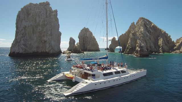 Multimillion Yacht Cabo Cruise Sunset or Snorkel Optional PICKUP!
