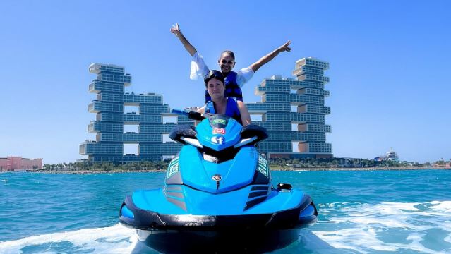 Giro in moto d'acqua a Dubai