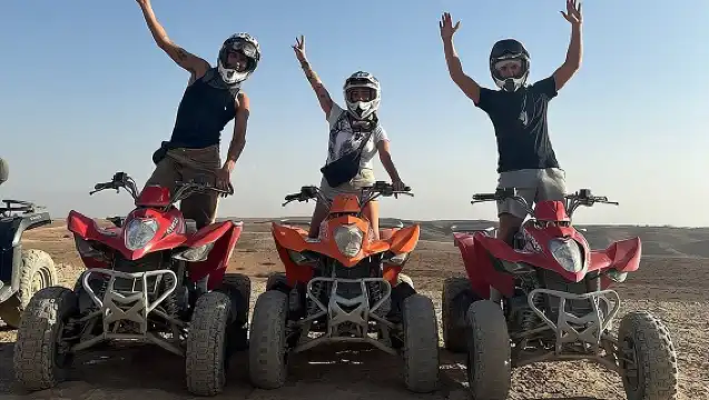 Agafay Desert from Marrakech: Quad bike, Camel ride, Dinner show
