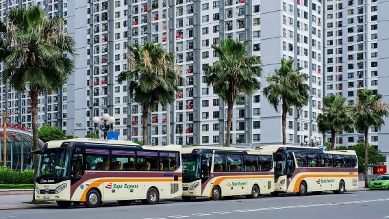 Sapa Express - VIP Limousine bus Hanoi to Sapa by 18seats