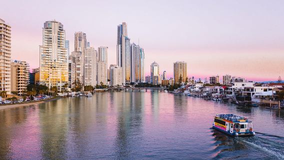 Surfers Paradise: Bersiar-siar Sunset River Cruise