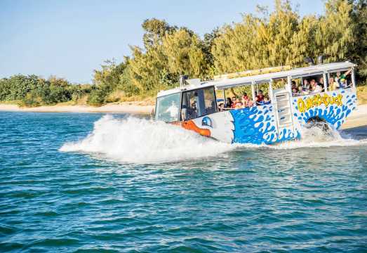 Surfers Paradise: Guided Gold Coast Amphibious Bus Tour AUD 54.95