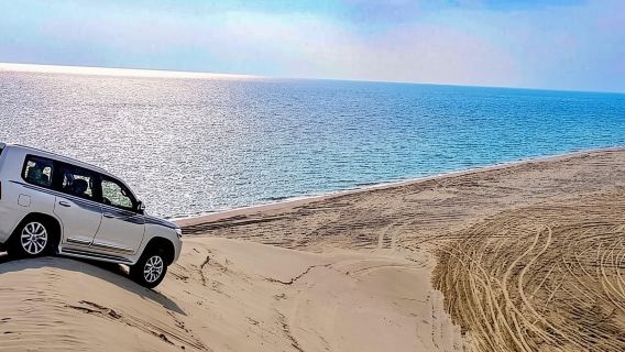 Doha: 4x4 Desert Safari with Camel Ride & Sandboarding