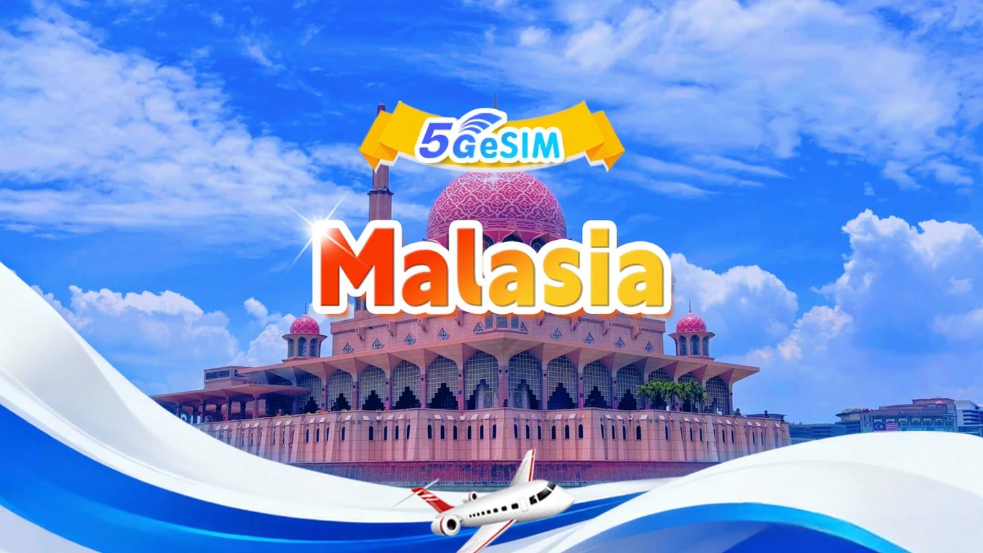 eSIM 5G de Malasia | Paquete diario/Paquete total | 500 MB/día - 30 GB en total | 1-30 días | Sistema de 24 horas | QR code