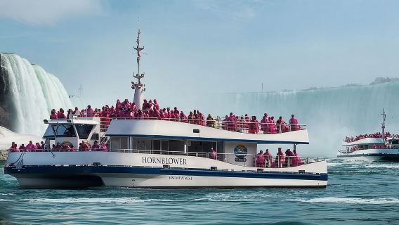Day-Trip from Toronto to Niagara Falls with skip-the-line boat