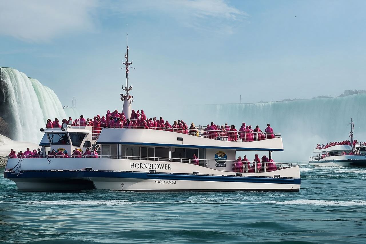 Day-Trip from Toronto to Niagara Falls with skip-the-line boat