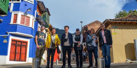 La Candelaria 波哥大步行導覽