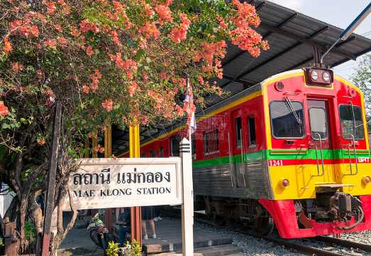 One-Day Tour to Damnoen Saduak & Maeklong Markets: Chinese, English, Japanese or Korean guide available. Explore the local market vibes in a...
