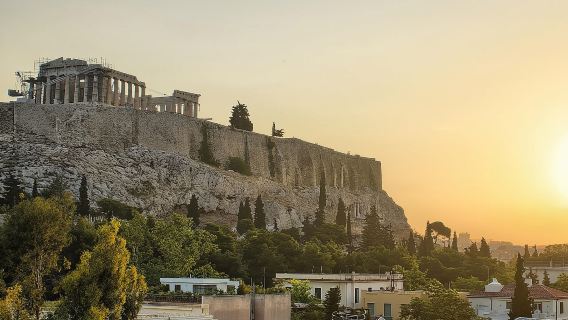 Visite de l'Acropole pour échapper à la chaleur - Petit groupe
