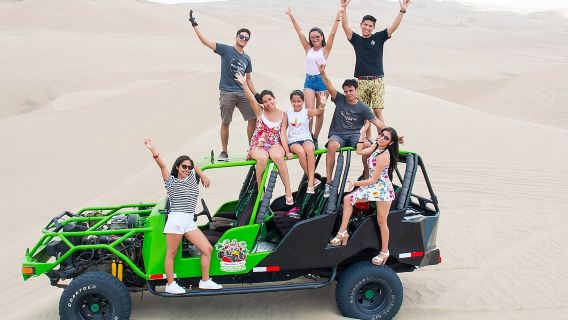 ICA! Recorridos por la ciudad + Huacachina + Buggy + Sandboarding + Bodega de vinos.