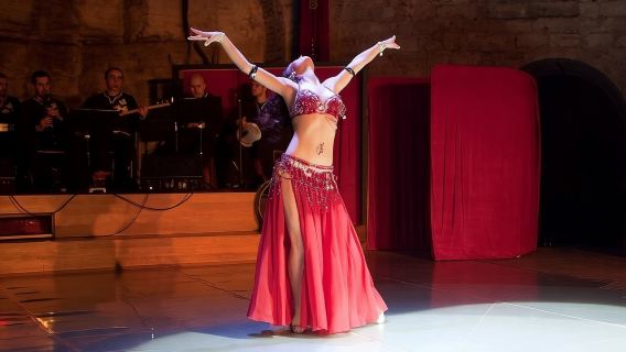 Cave restaurant Cappadocia Turkish night show (including dinner and drinks)