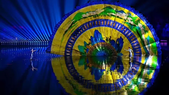 Spettacolo Impressioni di Hangzhou - Il Ricordo più Bello è Hangzhou|Spettacolo Reale sul Lago Ovest|Effetti di Luce Tecnologici Straordinari