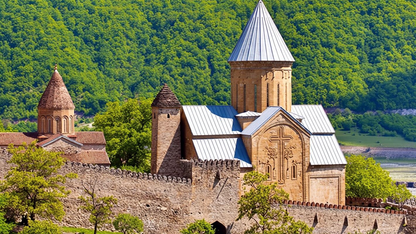 卡茲別克小鎮：Zhinvali水庫+阿娜努日要塞+聖三一教堂