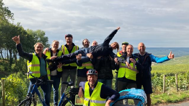 Angéliques E-Bike-Tour durch die Champagne