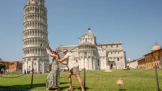Pisa All-inclusive-Tour: Führung durch Baptisterium, Dom und Schiefen Turm