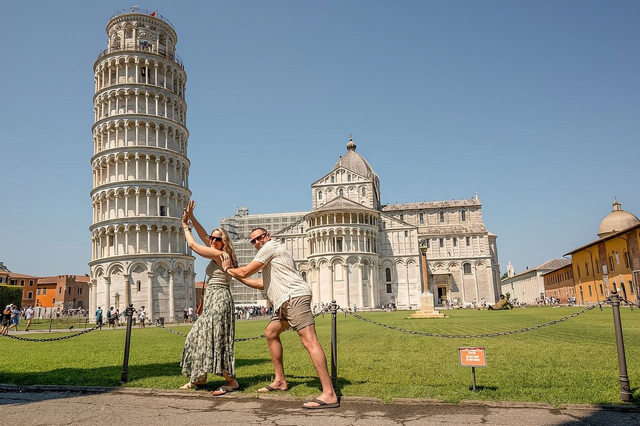 Pisa All-inclusive-Tour: Führung durch Baptisterium, Dom und Schiefen Turm