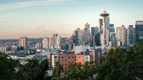 美國西雅圖天景觀景台+碼頭區