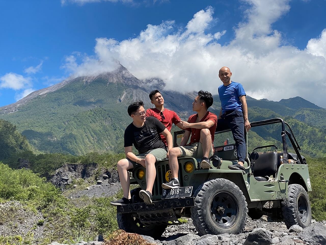 Borobudur Temple + Mount Merapi Jeep + Prambanan [Private Group, Pure Play 1-day Tour]