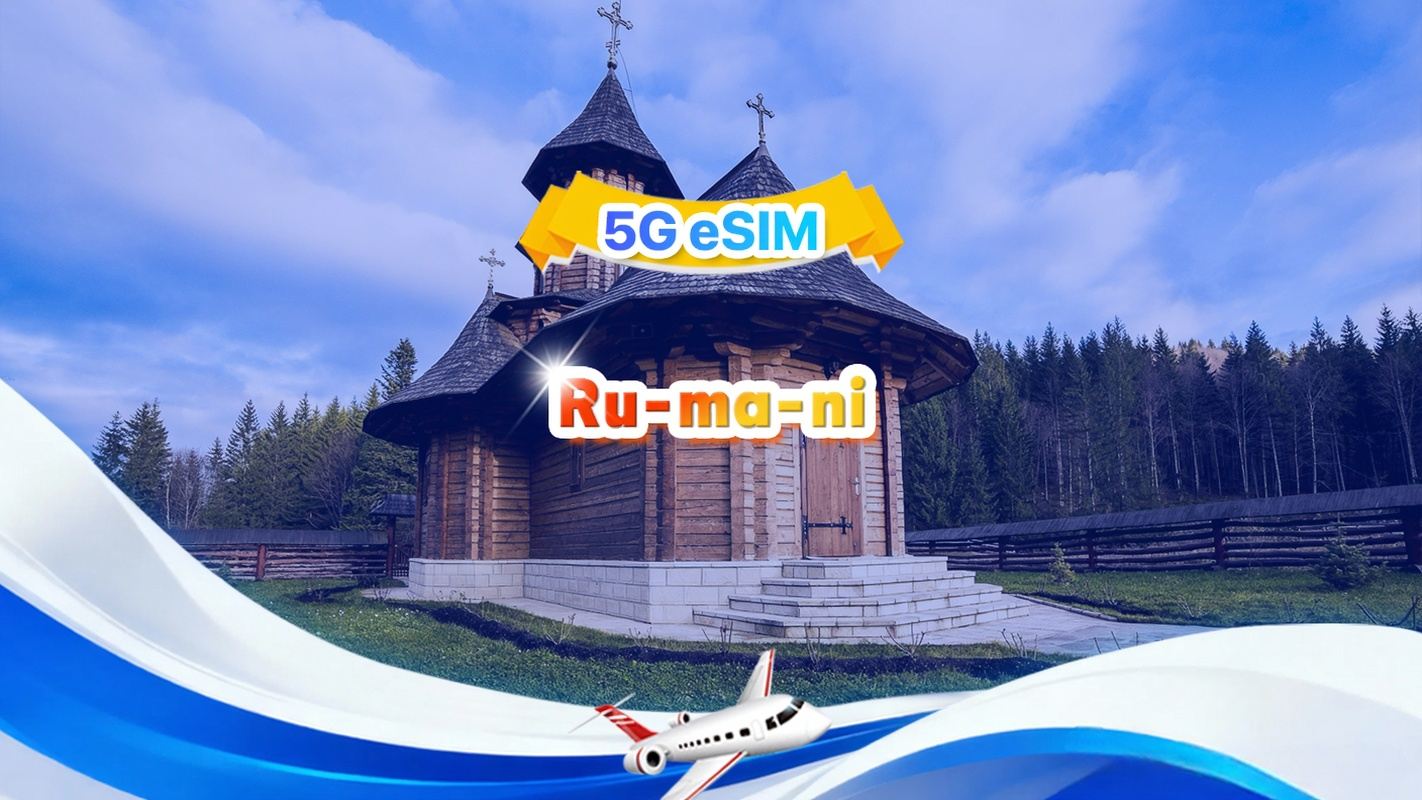 Romania 5G eSIM | Tổng gói | Tổng cộng 1-30GB | 3-30 ngày | Hệ thống 24 giờ | QR code