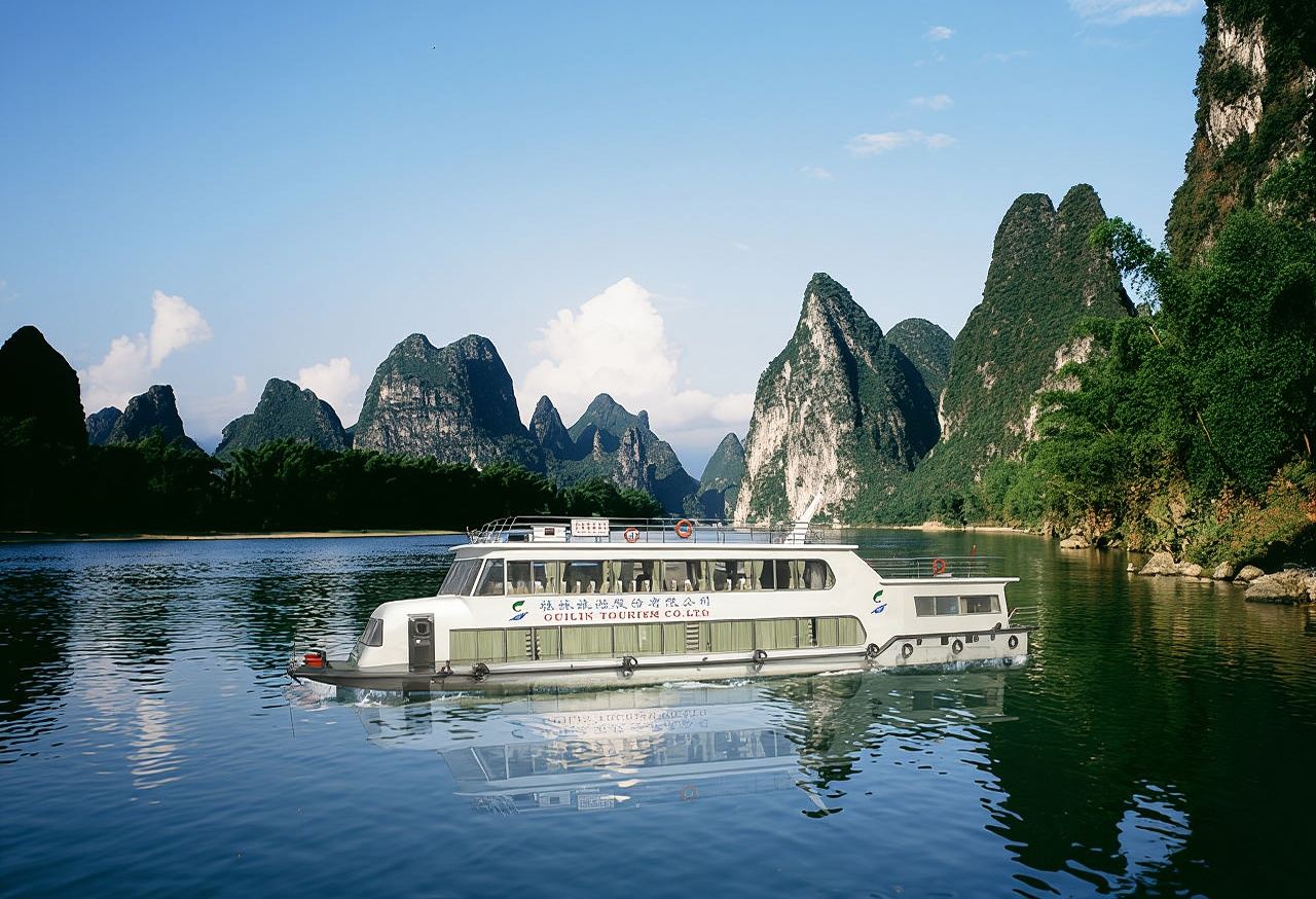 Crociera sul fiume Li da Guilin a Yangshuo tour giornaliero|Ritiro dell'auto
