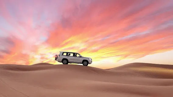 Petualangan Gurun Doha, Sandboarding, Dune Bashing, Tur Laut Pedalaman