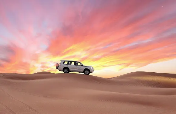 多哈沙漠探險、滑沙、衝沙、內陸海之旅