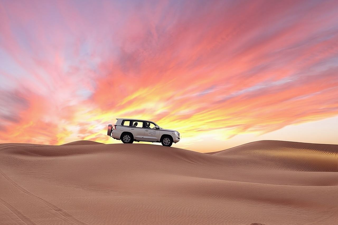 Doha Desert Adventure, Sandboarding, Dune Bashing,Inland Sea Tour
