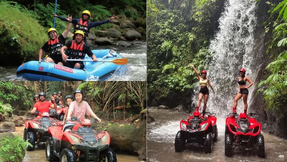 ATV Ride and Ayung River Rafting with Buffet Lunch - Combo Deal
