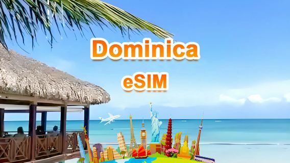 Dominikanische Republik 4G eSIM| Gesamtpaket| Gesamt 1 GB – 30 GB| 3-30 Tage|QR-Code