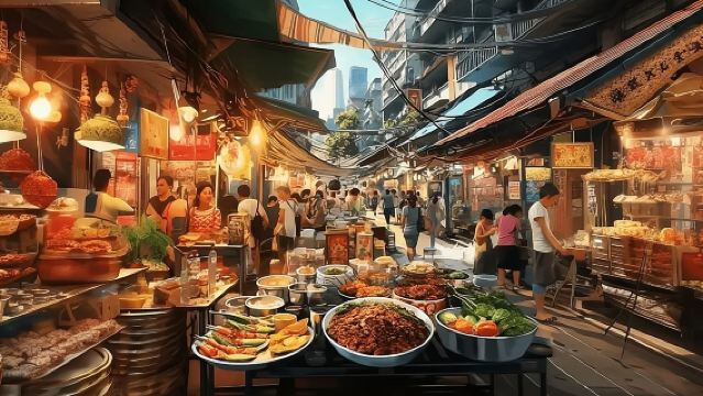 Bangkok Street Food Tour by Tuk Tuk - Hotel-pickup & Dinner