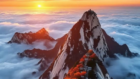 Excursion d'une journée au Mont Hua en location voiture avec chauffeur|Visite sans shopping|Service de navette gratuit à domicile