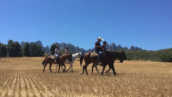 Horseback riding tour to Montserrat National Park from Barcelona