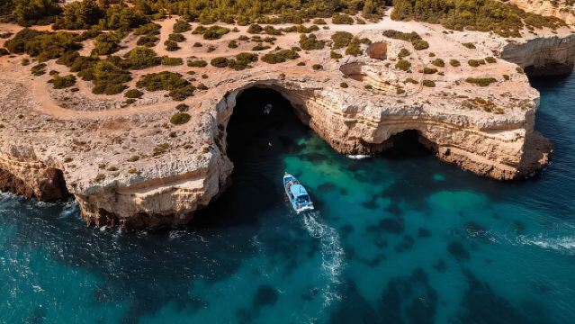 Grotta di Benagil e Avvistamento Delfini - 2,5h