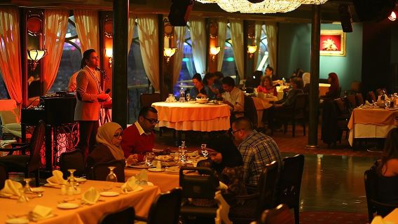 Cairo Night Luxury Dinner Cruise on Nile maxim 5-star cruise with transfers from hotel
