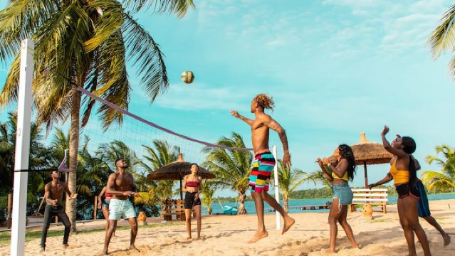Accra : excursion d'une journée à l'Aqua Safari Resort avec déjeuner