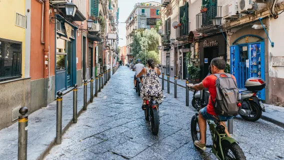 Napoli: Tour Turistico in E-Bike