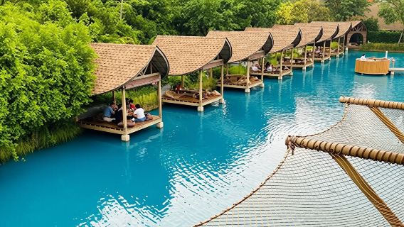 ทัวร์เหมารถส่วนตัว: ตลาดน้ำดำเนินสะดวก, ตลาดรถไฟแม่กลอง, พระบรมมหาราชวัง และขี่ช้าง