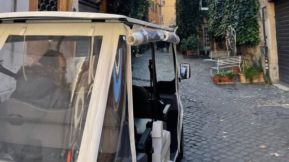 Rome's Highlights Golf Cart Tour Guided in English & Italian