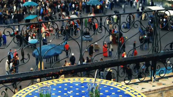 Marrakech: Medina Visit Rooftop Views & Traditional Dining