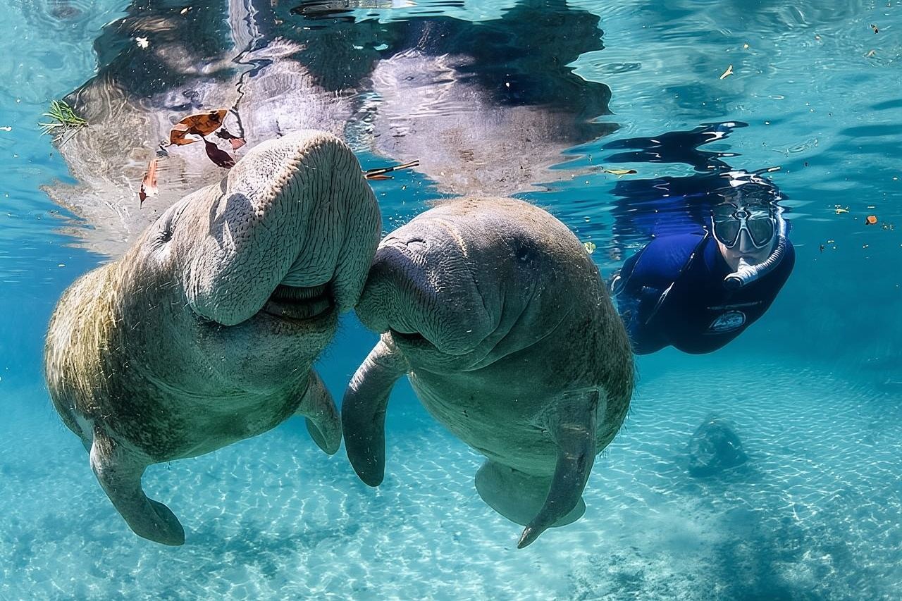 Semi Private Manatee Swim Tour