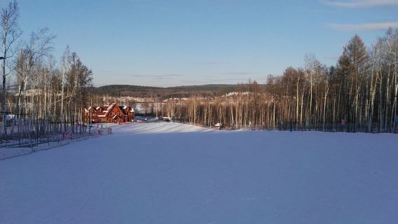 From Mohe: 1-day private charter tour to the Arctic Christmas Ski Resort and Mohe city ice and snow views