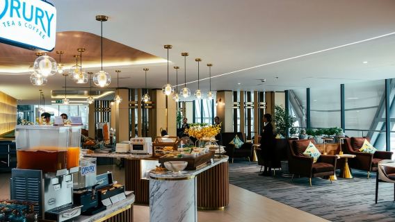 Sala VIP Coral en el Aeropuerto Suvarnabhumi de Bangkok | Experiencia en sala VIP [Servicio de descanso, wifi gratuito]